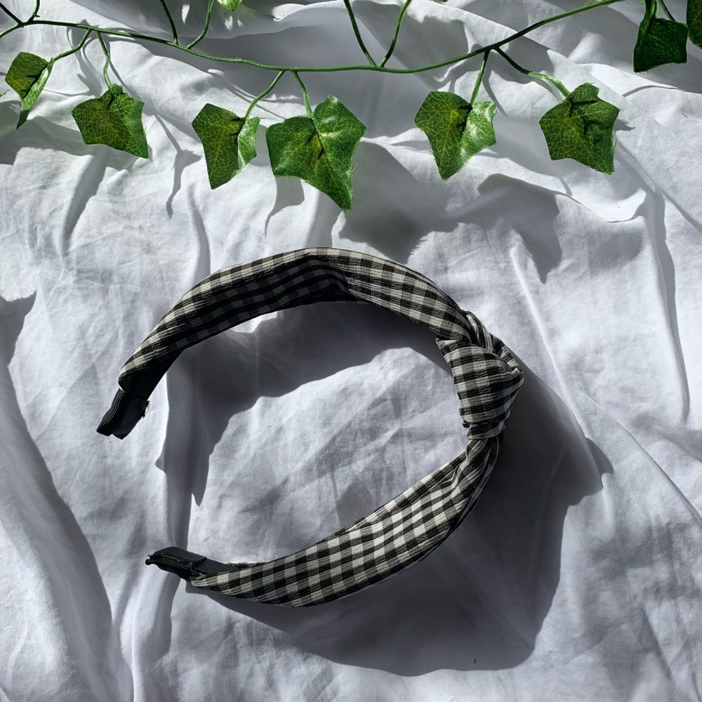 Gingham Headband - Picture 2 of 2